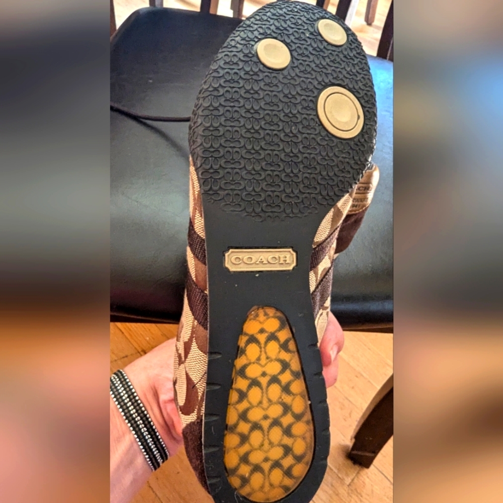 COACH flat sneakers